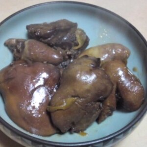 鶏肝の生姜煮で鉄分補給☆